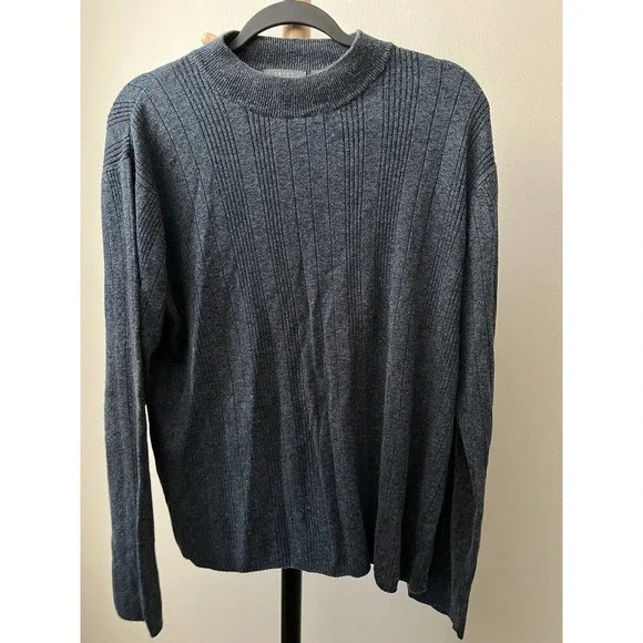 VTG Crazy Horse Liz Claiborne Off White Sweater Size Large - Picture 2 of 10